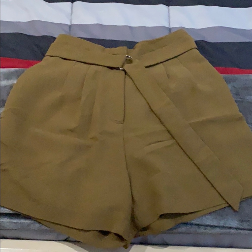 Olive shorts